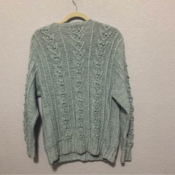 Ireland Collection By Yvonne Bergin Knit Button Up Cardigan - Picture 5 of 8